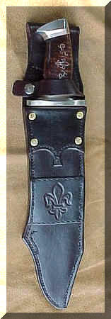 Fleur de lis sheath