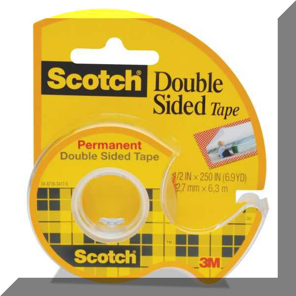 Scotch double sided tape