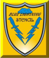 Blue Lightning Top Logo